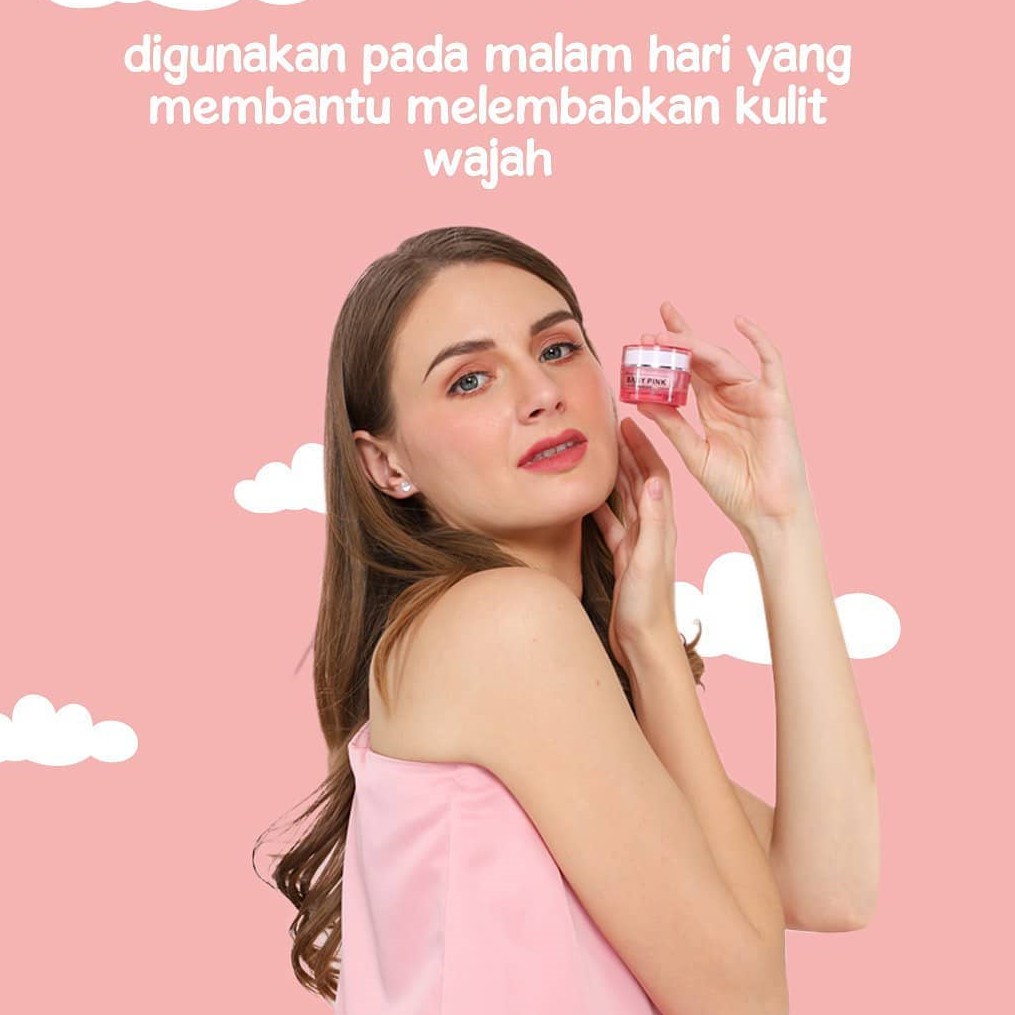 Glowing NIGHT CREAM babypink