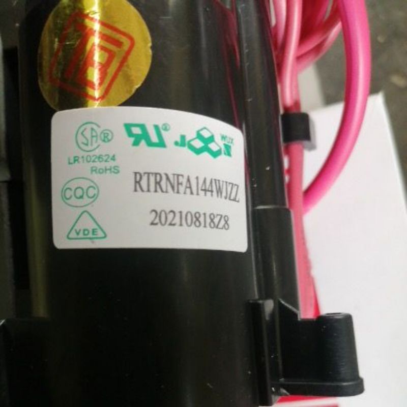 flyback fbt RTRN FA144  WJZZ persamaan jf0501-38530