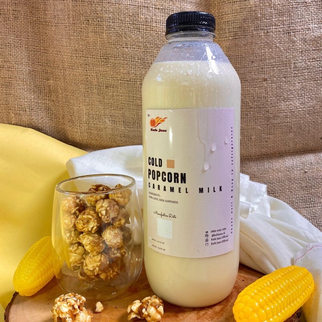 

Popcorn Caramel Milk Susu Caramel Popcorn PERSIS Bioskop Botol 1 Liter