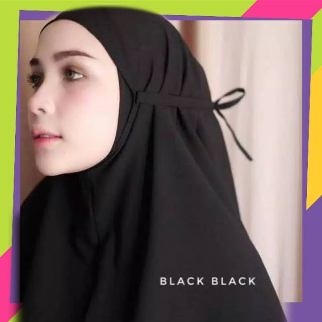 Hijab Bergo Maryam Diamond Murah (kim)