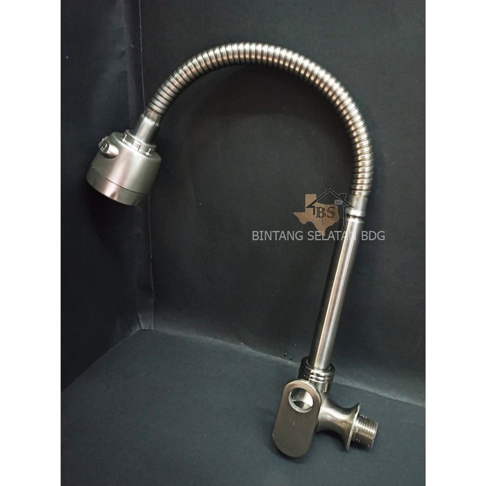 KRAN SINK KERAN BAK CUCI PIRING  SINK WALL TAP FLEXIBLE DOPP