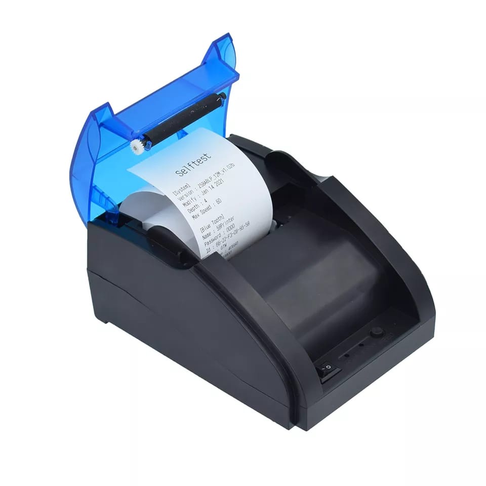 PRINTER TERMAL PRINTER BLUETOOTH PORTABLE MINI 57MM 58MM