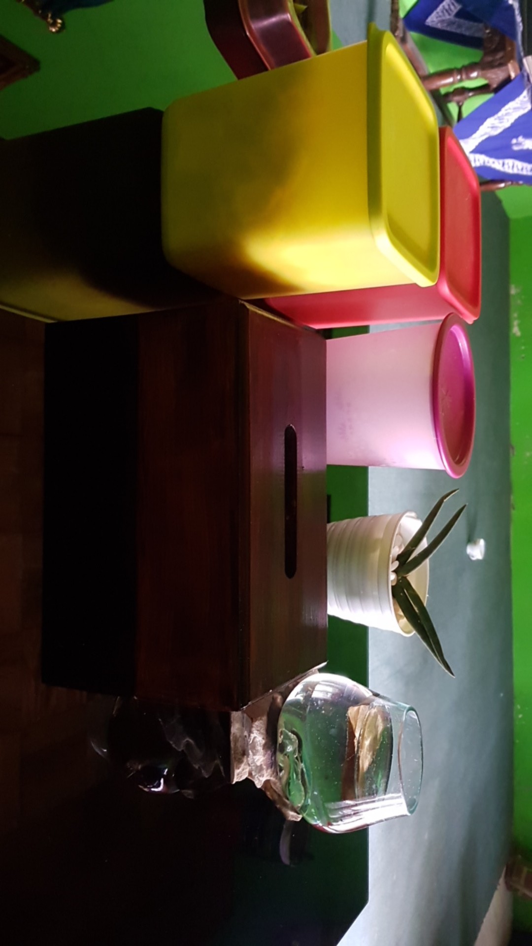 Kotak Tissu Classik Material Kayu Pinus