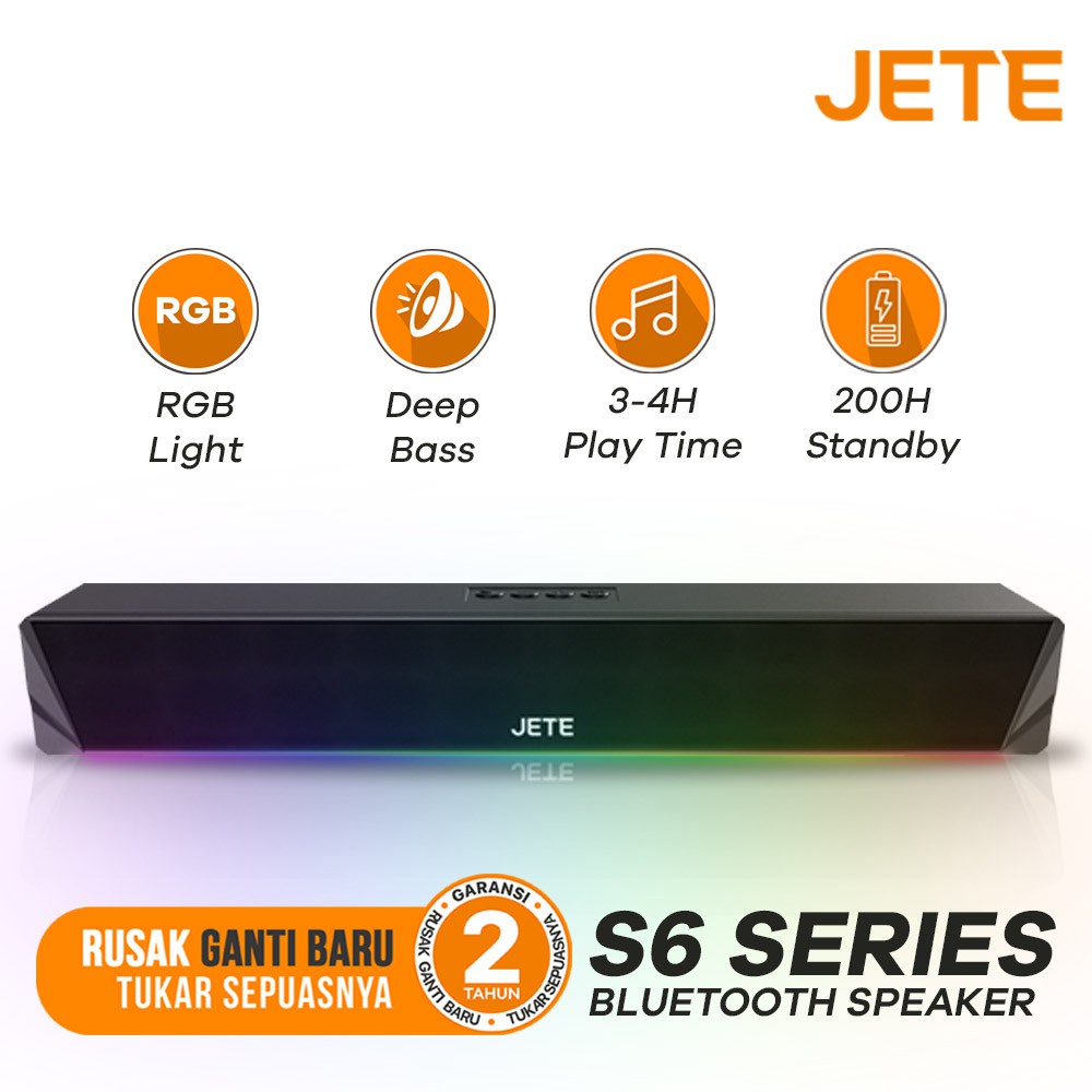 SPEAKER JETE S6 BLACK - ORIGINAL JETE