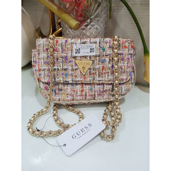 TAS GUESS MINI RAJUT