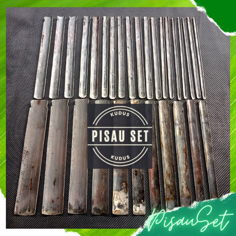 30pcs Alat ukir tatah/pahat Kol Lengkung Ukir Kayu Set Seri Bahan Baja Asli Sudah  Asah/Siap pakai