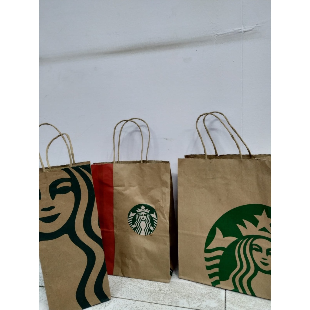 

paper bag starbuck