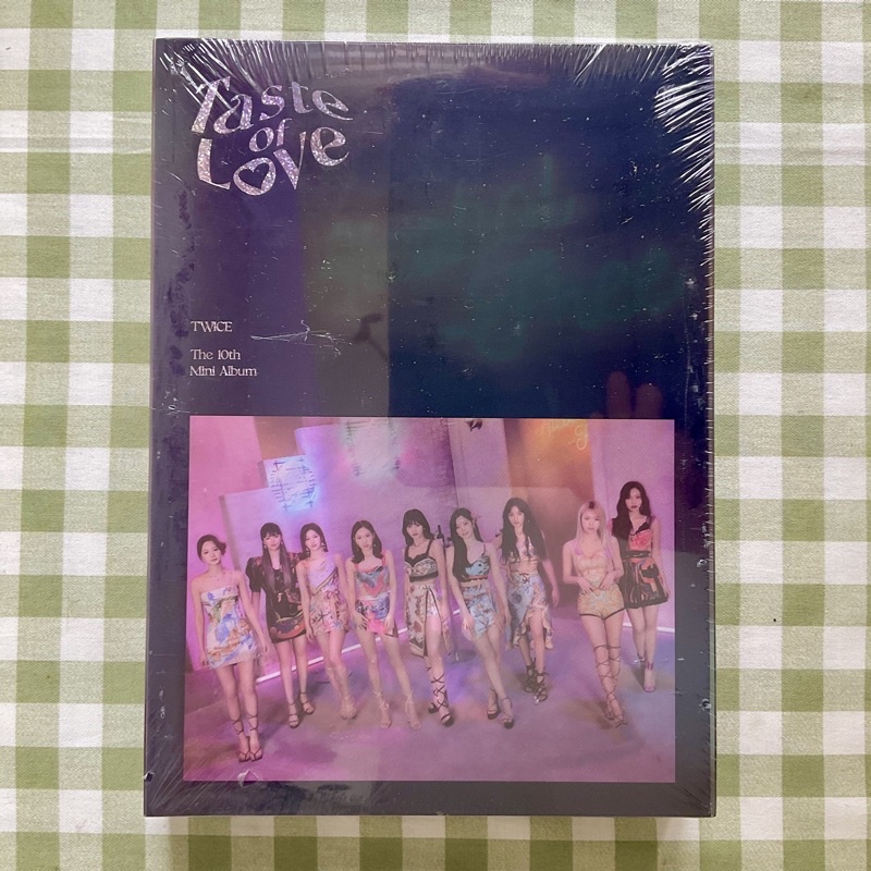 [booked] album TWICE Taste Of Love Fallen sealed