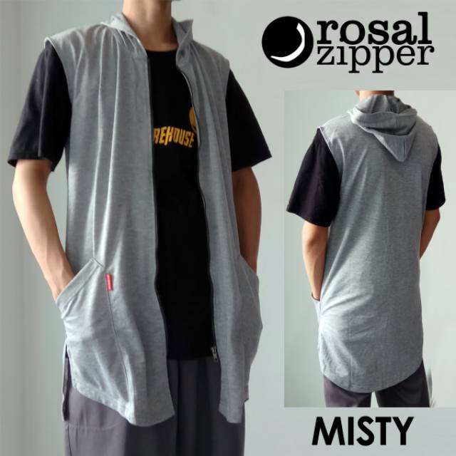 Rosal Zipper ( Rompi sholat hoodie full Zipper )