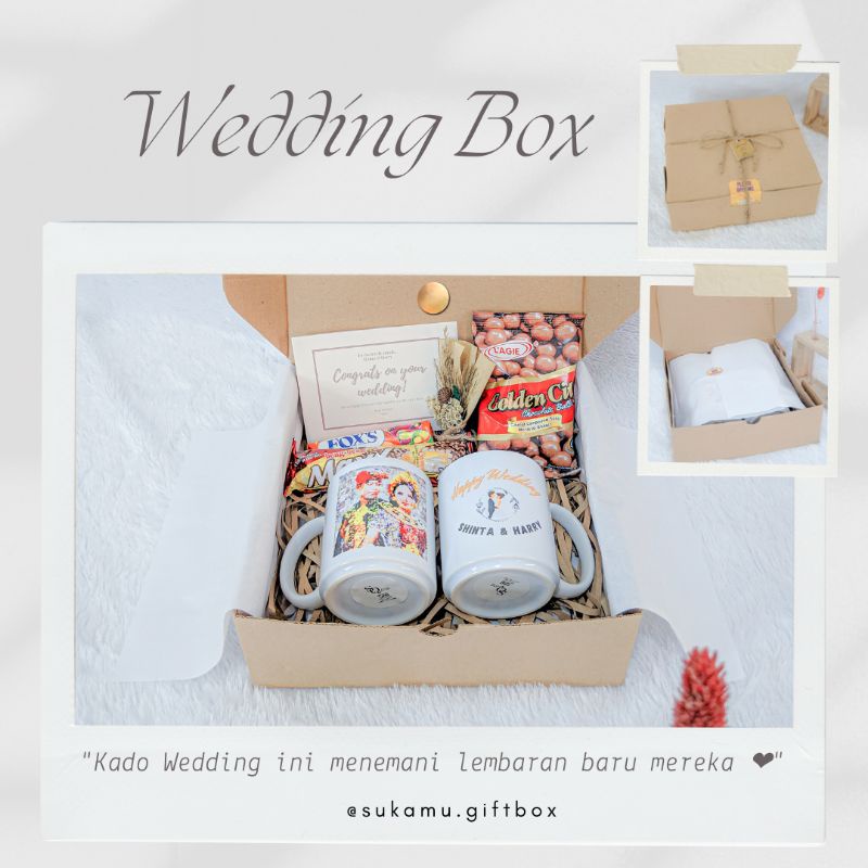 

Hampers Wedding Gift Box Set Kado Nikah