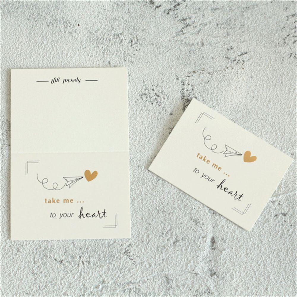 Solighter Kartu Ucapan Mini Kado Ulang Tahun Wedding Wishing Card Wish Card