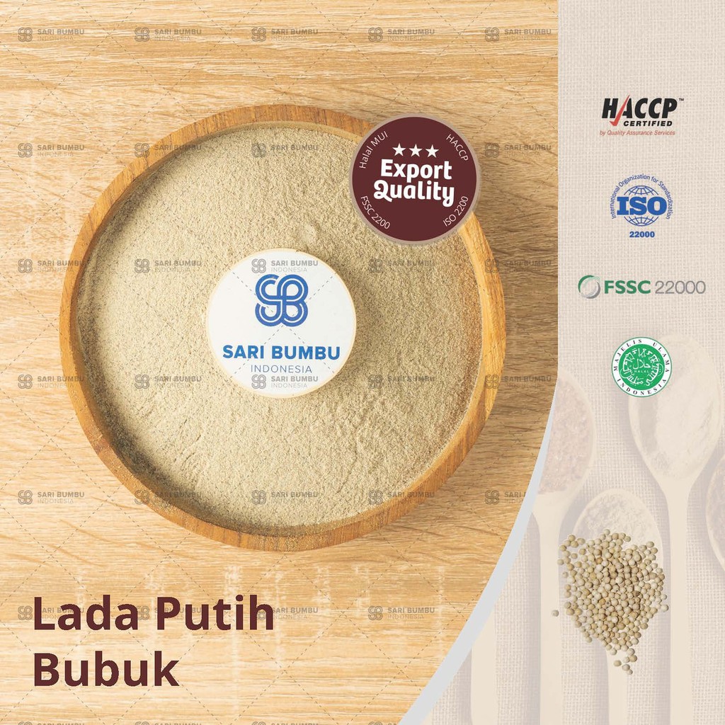 

Lada Putih Bubuk / White Pepper Powder
