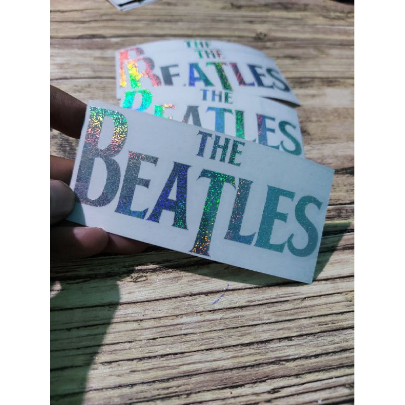 STICKER THE BEATLES CUTTING