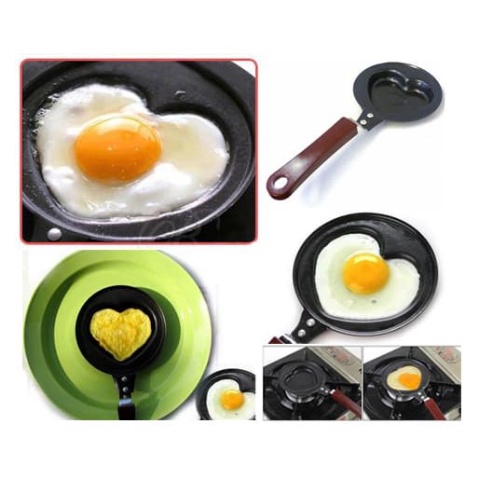 Teflon Mini Karakter Frying Pan Telur anti Lengket Motif