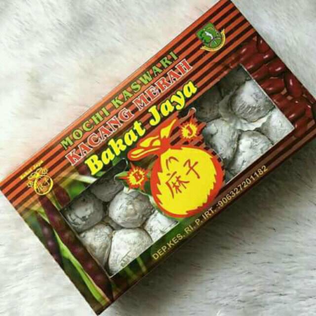 

Mochi kaswari bakat jaya rasa kacang merah