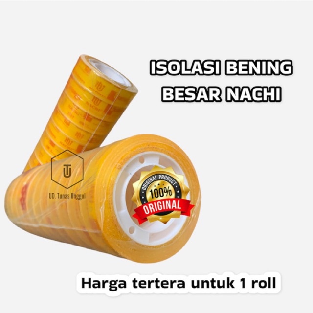 

[ORI] 12pcs ISOLASI NACHI BESAR/TEBAL (25yard)