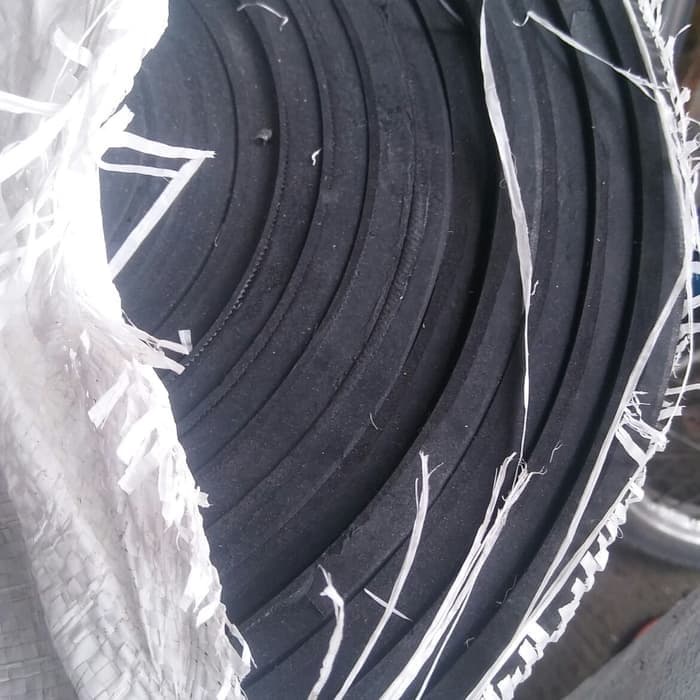 Karpet Karet Polos Meteran @ 50 x 100 cm Tebal 10mm Lebar 1 meter