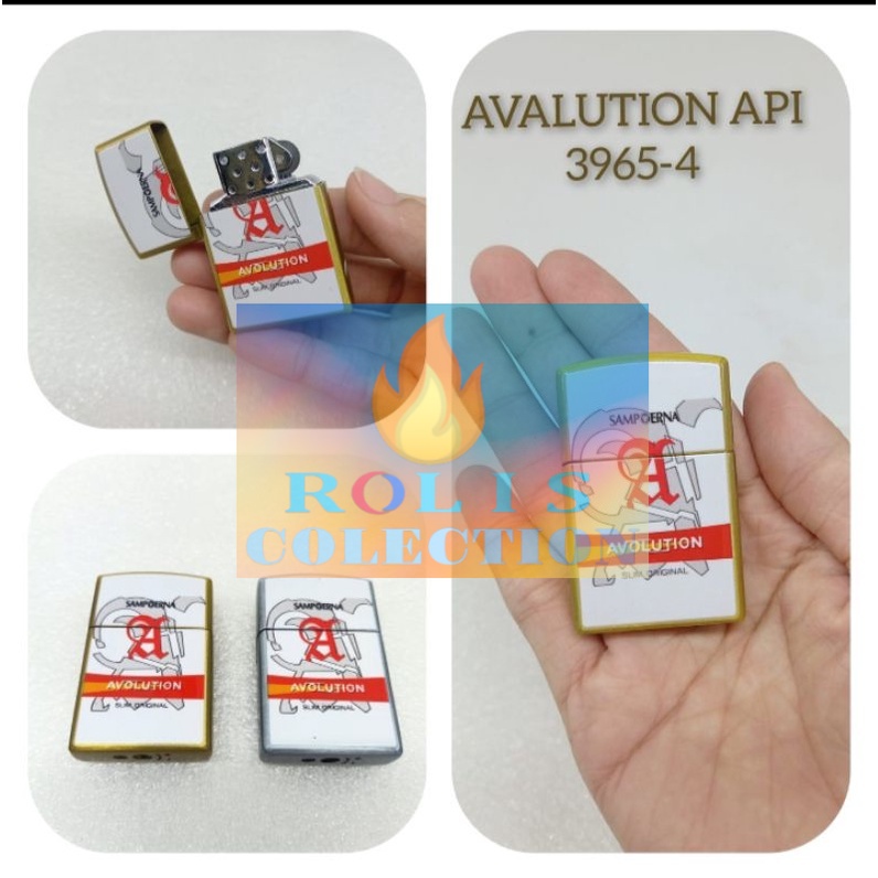 ROLIS NEW.. Korek Api Roda Cool The Lighter Motif Sampoerna Avolution 3965-4