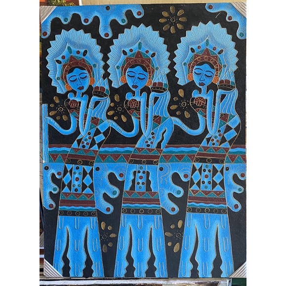 lukisan penari bali