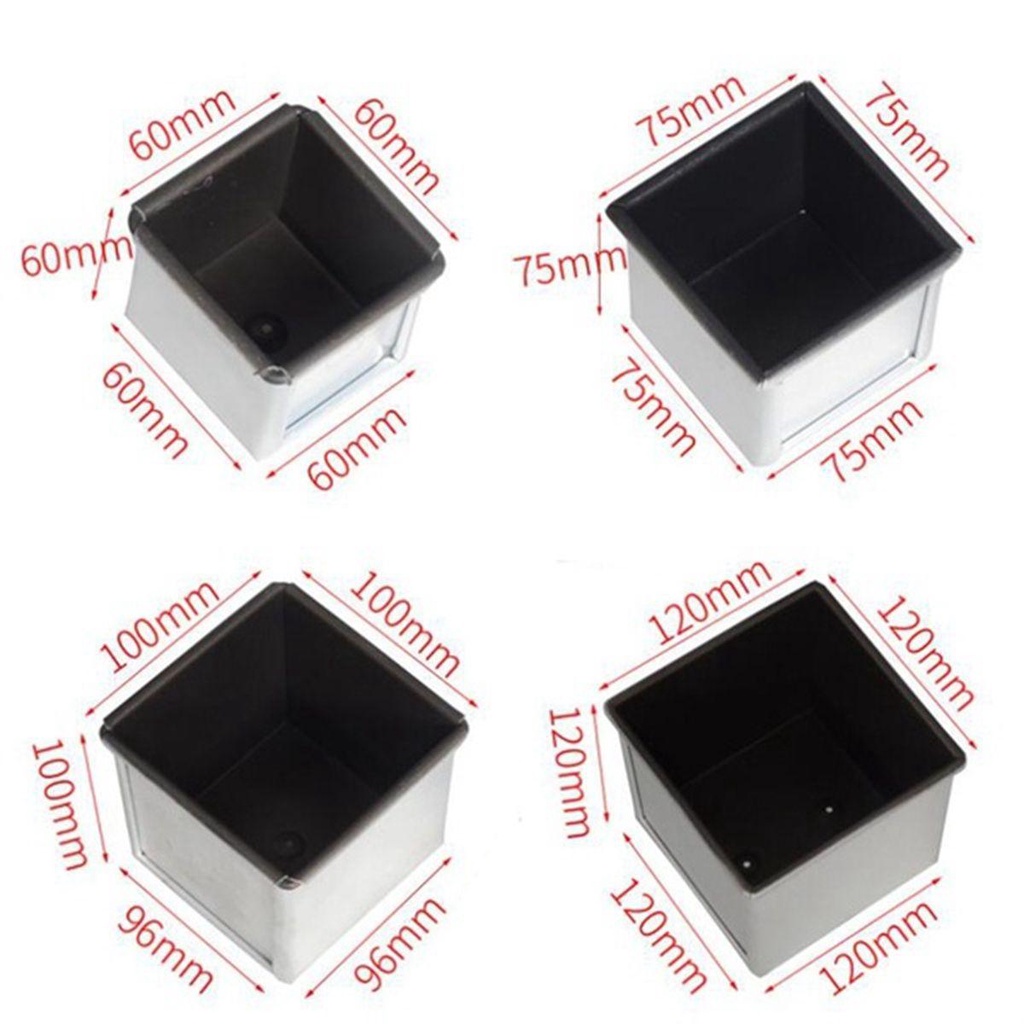 Rebuy Cetakan Roti Non Stick Aluminized Steel Dessert Making Bakeware Dapur Kue Loaf Pan