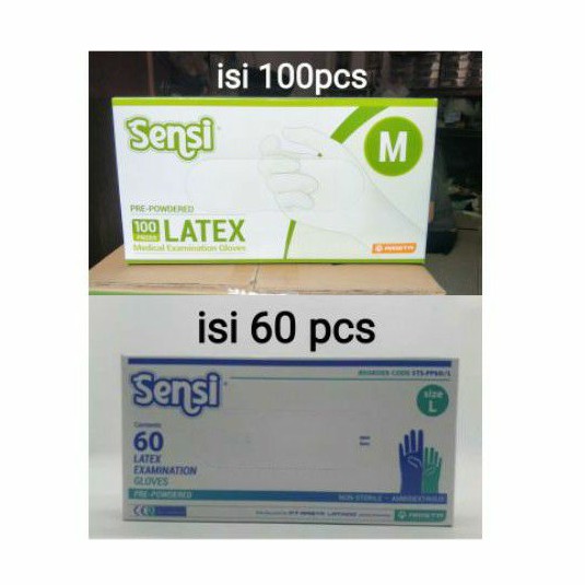 Sarung tangan latex sensi gloves sarung tangan sensi