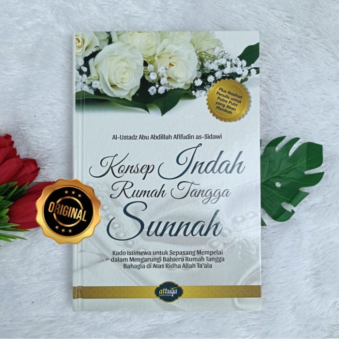 Buku Konsep Indah Rumah Tangga Sunnah Kado Sepasang Mempelai - Asli