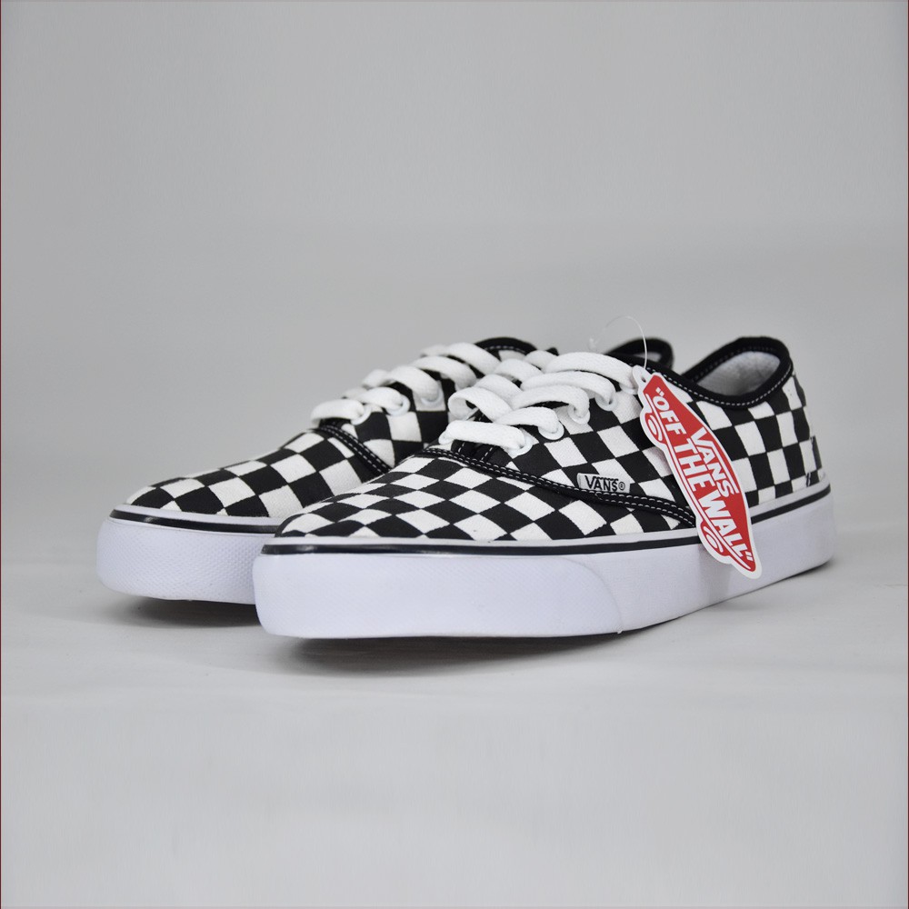 Sepatu Vans Authentic ctr Black White Premium