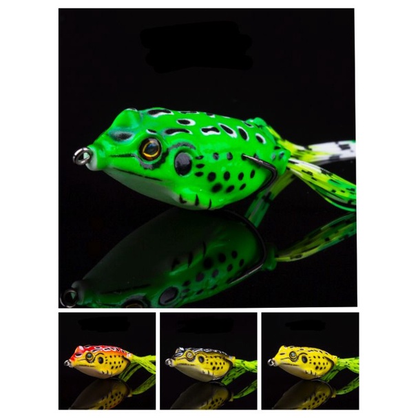 umpan mini soft frog kodok katak 4 cm