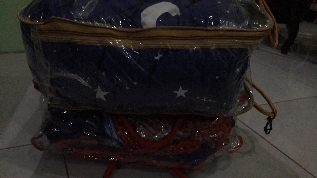 Ww Bed Cover Diva Linen - Tinggi 30cm - Good Night - 120x200 (single)