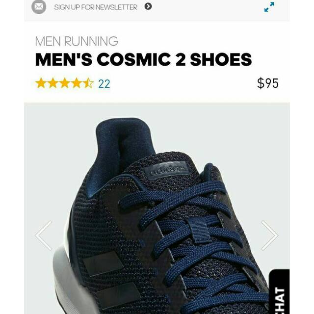 Adidas Cosmic SL 2.0 original + Free Kaos Kaki