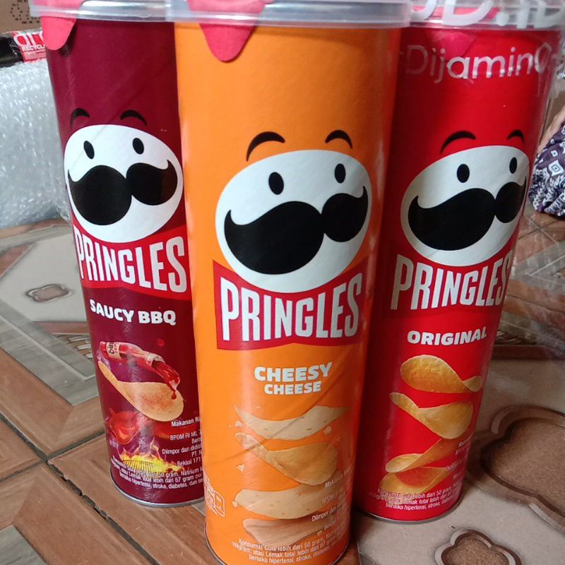 

PRINGLES POTATO CRISPS 107GR