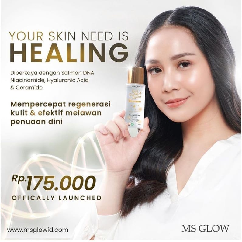 DEEP TREATMENT ESSENCE SALMON DNA MS GLOW/DTE CENTELLA ASIATICA MS GLOW