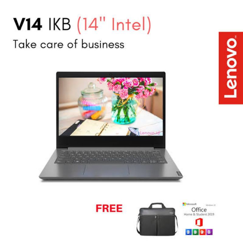 Laptop Lenovo V14 i3-1115G4 256GB SSD 4GB WIN10 + OHS Resmi