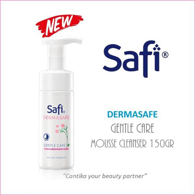 SAFI DERMASAFE GENTLE CARE MOUSSE CLEANSER 150ML