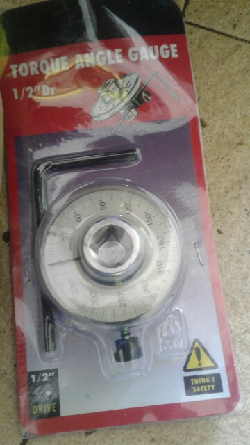 Kunci Momen Torsi Sudut Gasket Roda Mobil Torque Wrench 1/2 Angle Gauge