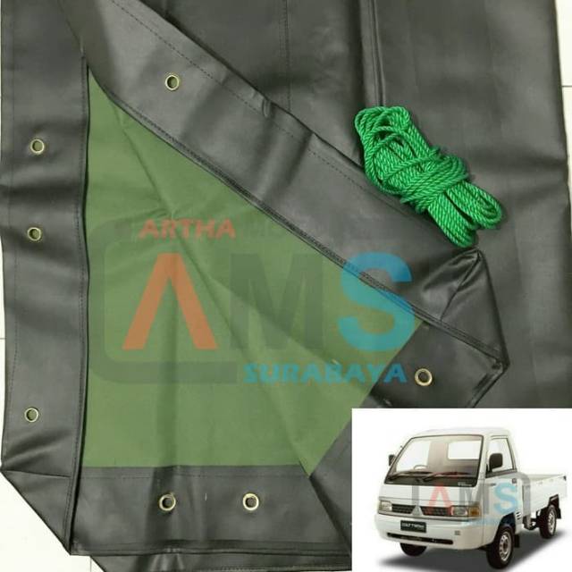 Terpal Bak Belakang Colt T 120 SS T120SS Pickup / Pick Up + Tali Tampar