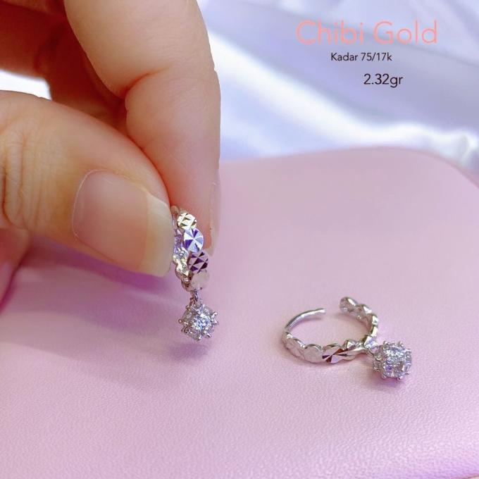 Anting Emas Asli 75232 #Chibigold