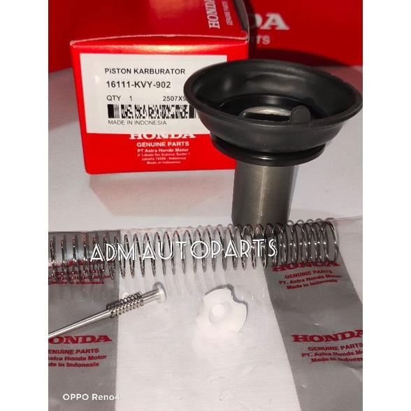 [PRODUK NF7DT] Pakum KVY/KVB Karet Pakum Assy Karburator Beat Scoopy Spacy Spacy (16111-KVY/KVB 902)