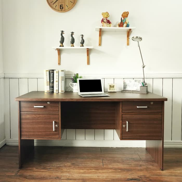  Meja  avs 1570 Kerja kantor  HPL uni home 150x75x75 cm 