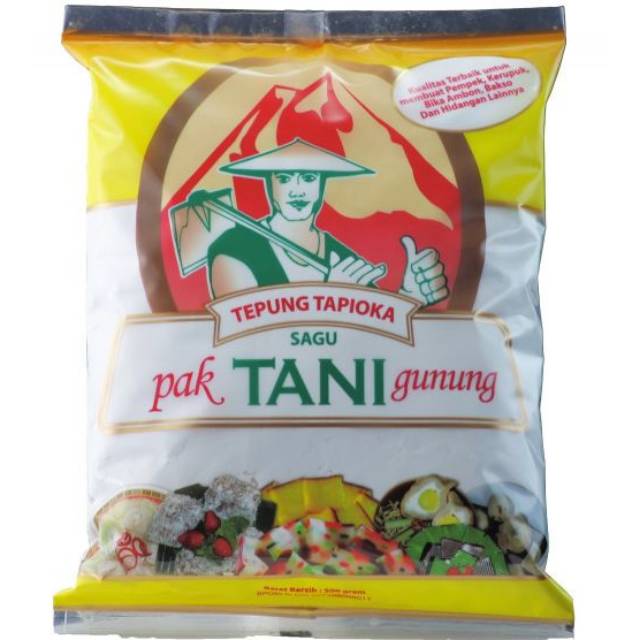 

Sagu tani tepung tapioka 500gr