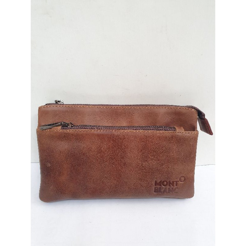 Clutch Kulit / Dompet Pria Montblanc