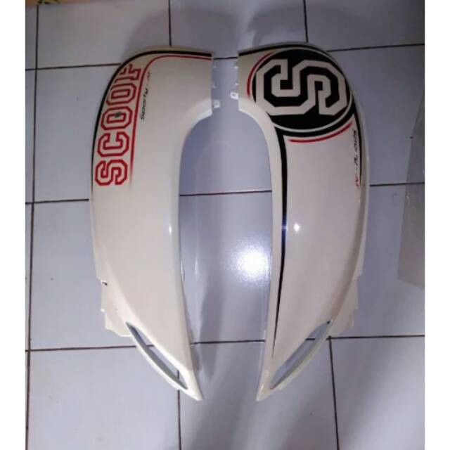 cover body samping belakang motor honda scoopy fi  th 2016 s/d 2018