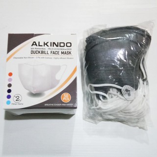 MASKER DUCKBILL ALKINDO 1 BOX 50pcs MIRIP SENSI MASKER