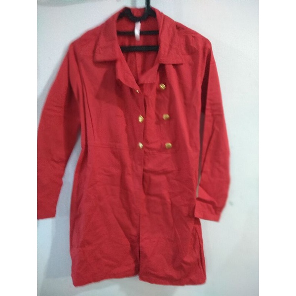 Preloved Blazer merah