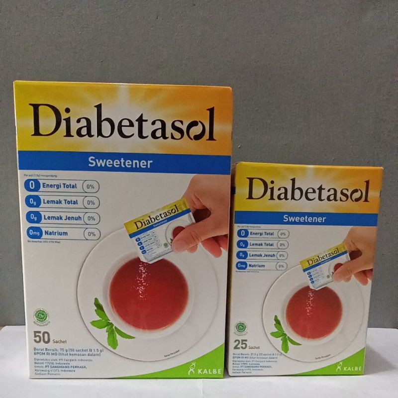 

Diabetasol Sweetener 75 g 37.5 g