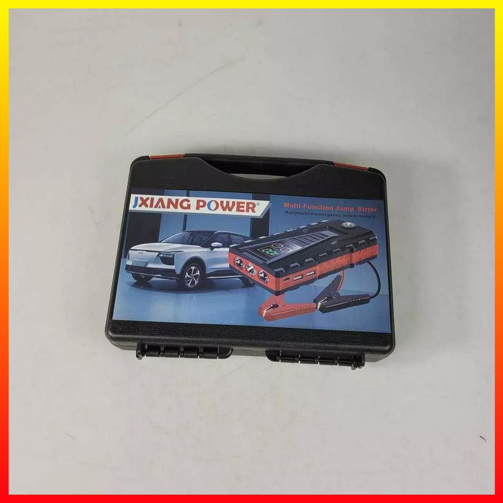 Power Bank Car Jump Starter Layar LCD Senter Dual USB Port 12V 10000mAh JXIANG POWER JX56 - 7CWB0BBQ