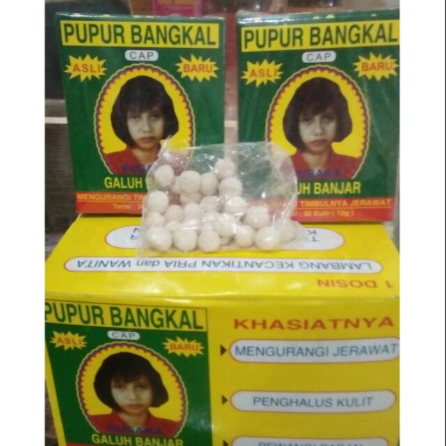 Pupur bangkal ASLI cap galuh banjar