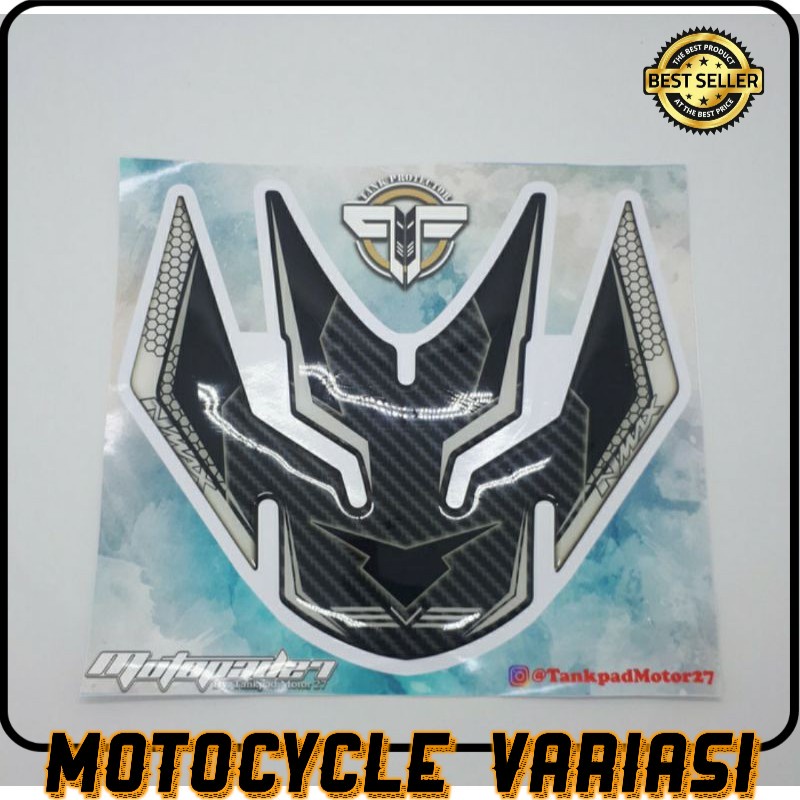 Sticker Stiker Resin Timbul Fender Pad Spakbor Depan New Nmax 2020