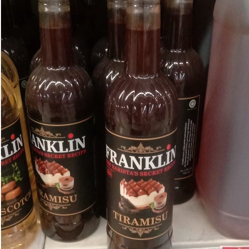 

Franklin Syrup Tiramisu 650 ml