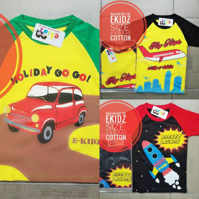 Kaos anak Ekidz